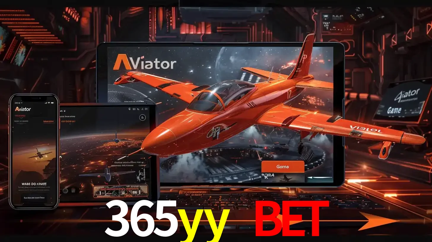 Apresentação tecnológica do jogo Aviator com um avião saindo da tela de um tablet, demonstrando a experiência imersiva em múltiplos dispositivos no 365yy bet.