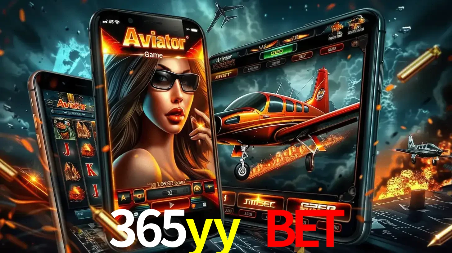 O popular jogo de apostas Aviator exibido em vários celulares e tablets, mostrando a interface emocionante e a ação de voo disponíveis para jogar agora no 365yy bet.