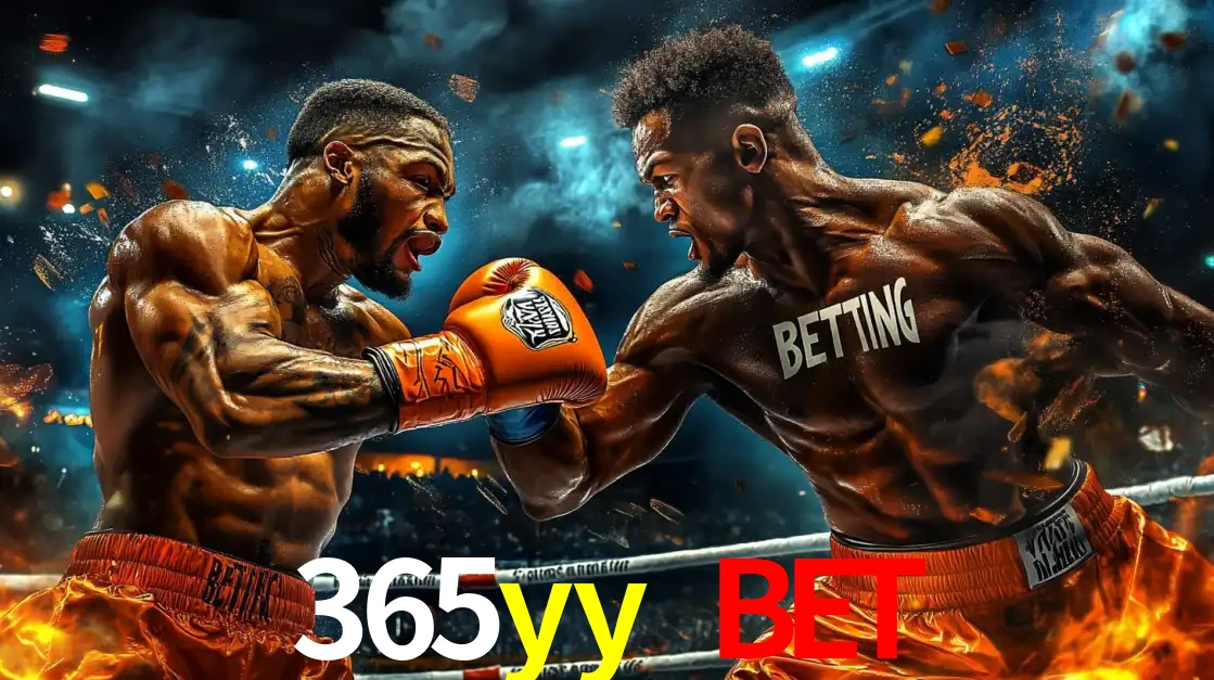 Dois boxeadores em uma luta intensa e explosiva, representando a adrenalina e as oportunidades de apostas em esportes de combate disponíveis na plataforma 365yy bet.