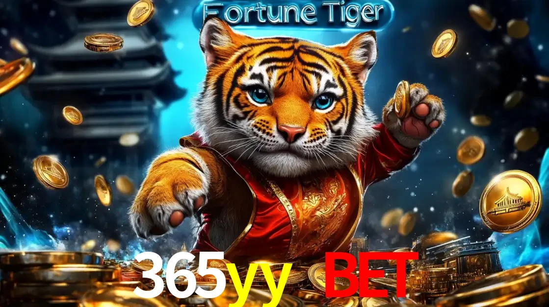 Imagem promocional do jogo de slot Fortune Tiger, com um tigre majestoso em traje tradicional cercado por uma fortuna em moedas de ouro, disponível agora no cassino 365yy bet.